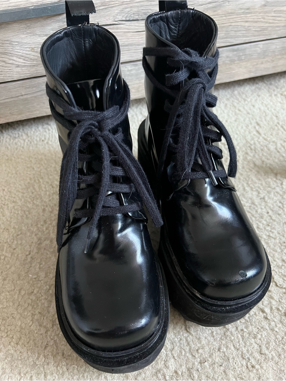 John Fluevog Sky Hi Smarty